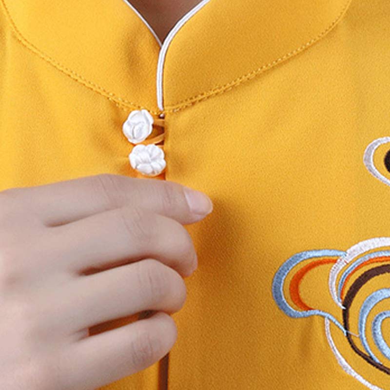 Handcrafted Breathable Unisex Meditation and Tai Chi Two-Piece Set