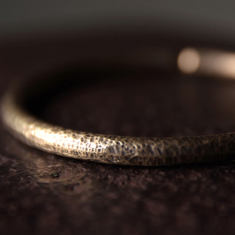 Rustic Design Copper Balance Adjustable Cuff Bracelet