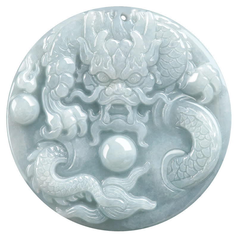 ❗❗❗A Flash Sale- Chinese Zodiac Dragon Jade Success Amulet String Necklace