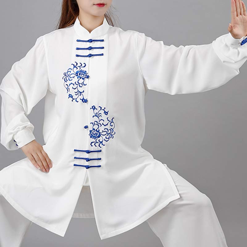 Breathable Unisex Two-Piece Meditation and Tai Chi Practice Uniform