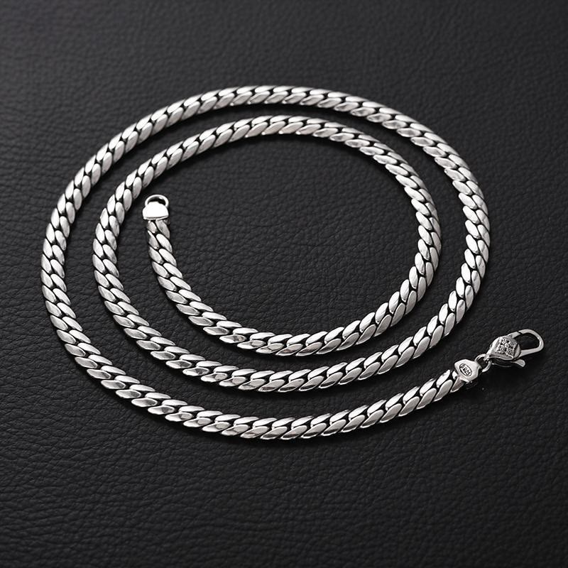 Double Dorje Vajra Strength Punk Copper Chain Bracelet Necklace