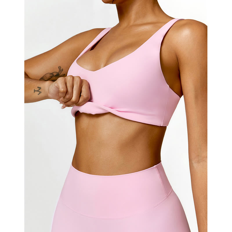 Breathable Stretch Backless Yoga Meditation 2-Piece Outfit