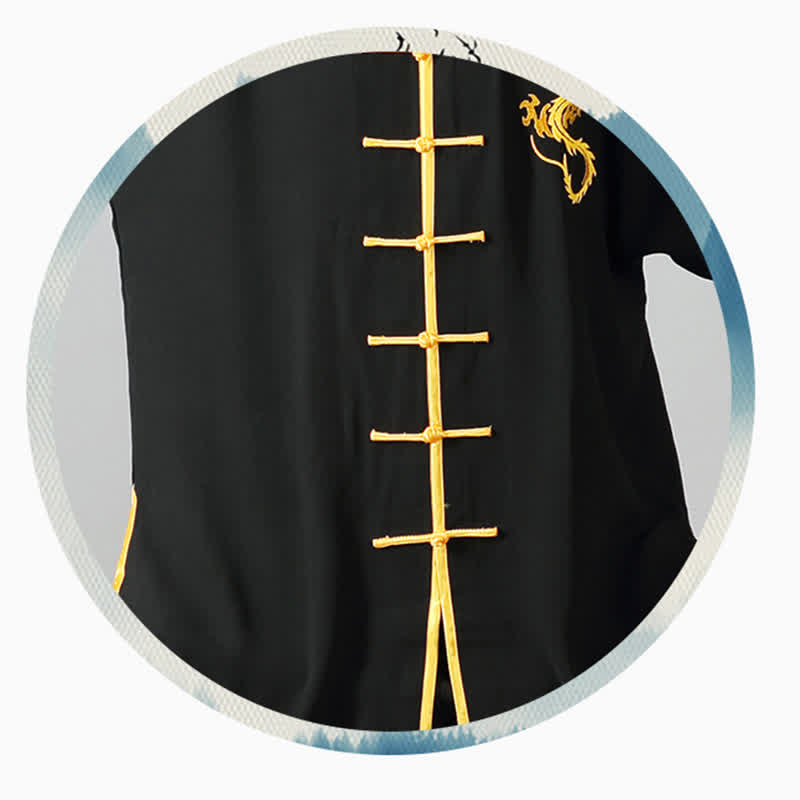 Embroidered Breathable Qi Gong Meditation Movement Set