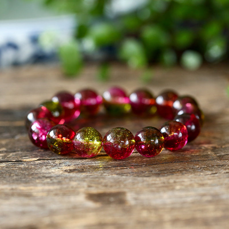 Natural Tourmaline Love Wisdom Bracelet