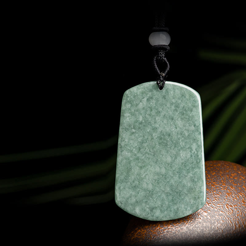 Year of the Dragon Chinese Zodiac Dragon Jade Success Amulet Necklace Pendant