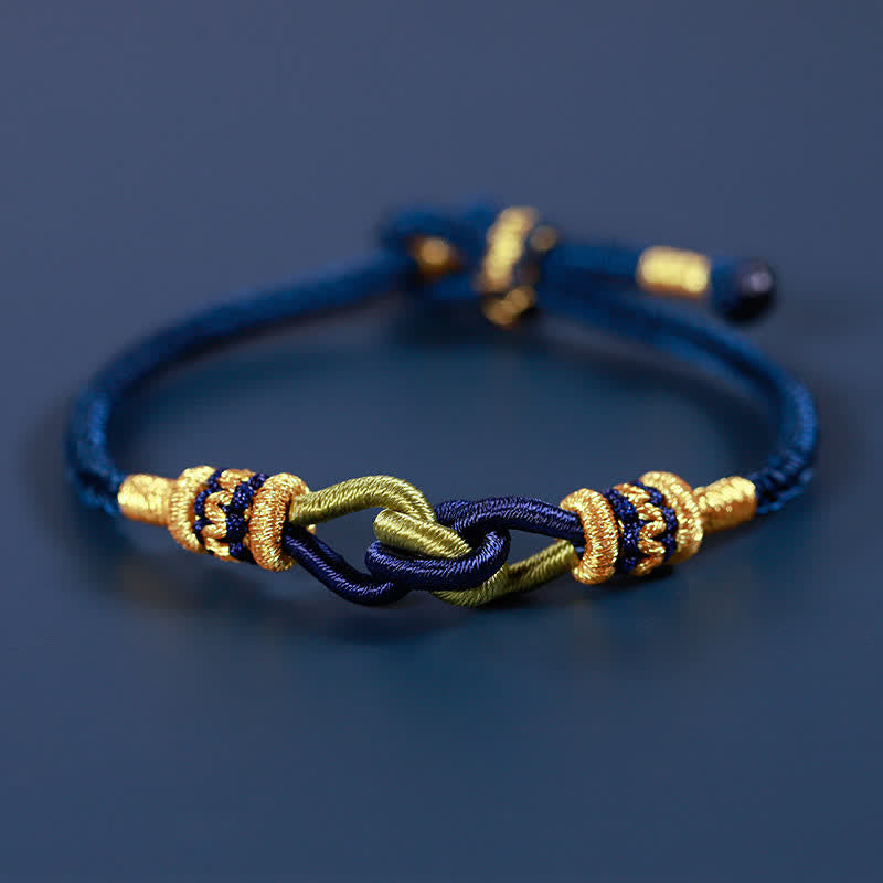 Handmade Braided Red String Knot Bracelet for Strength and Connection
