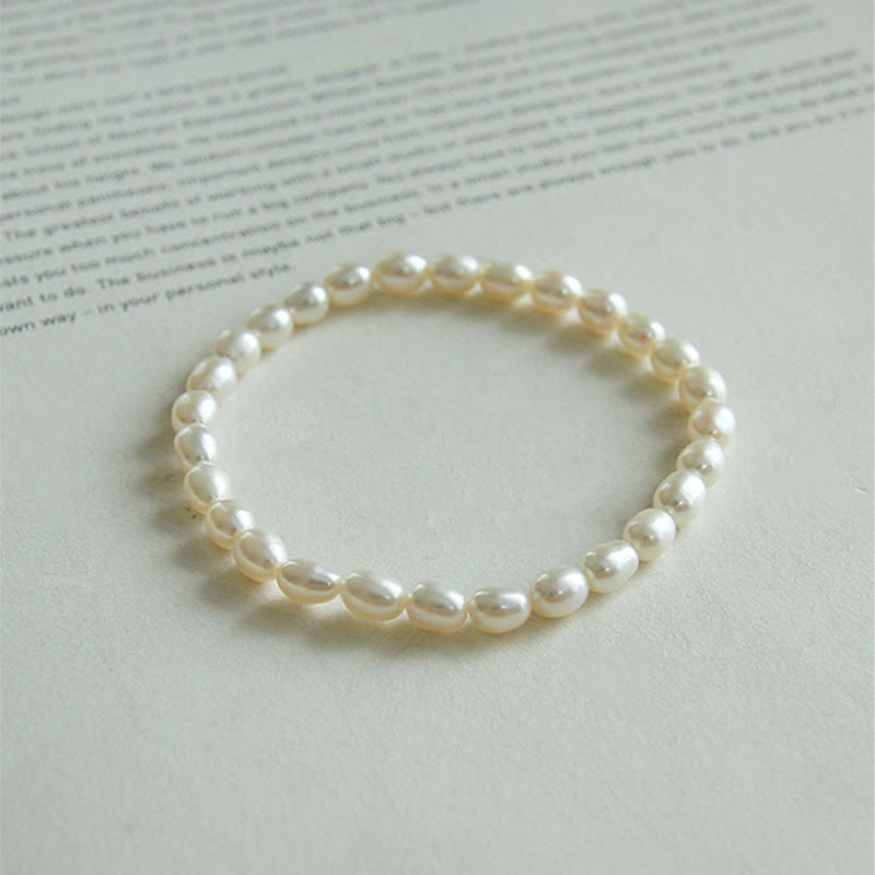 Natural Pearl Healing Beaded Bracelet
