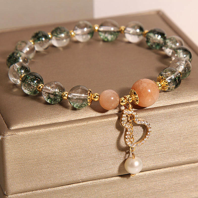 Green Phantom Gourd Charm Confidence Bracelet