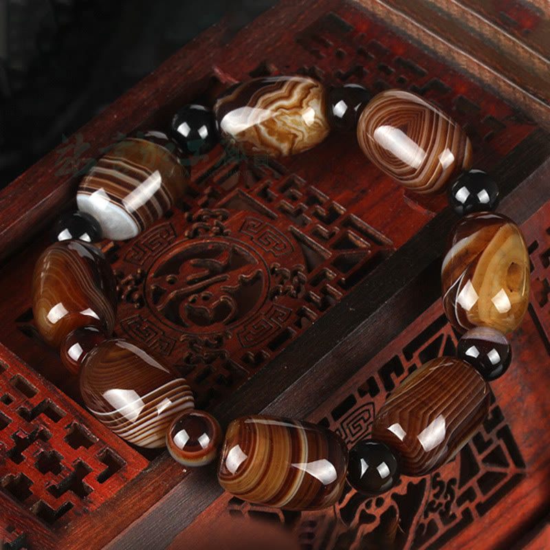 Natural Sardonyx Gemstone Resilience Bracelet