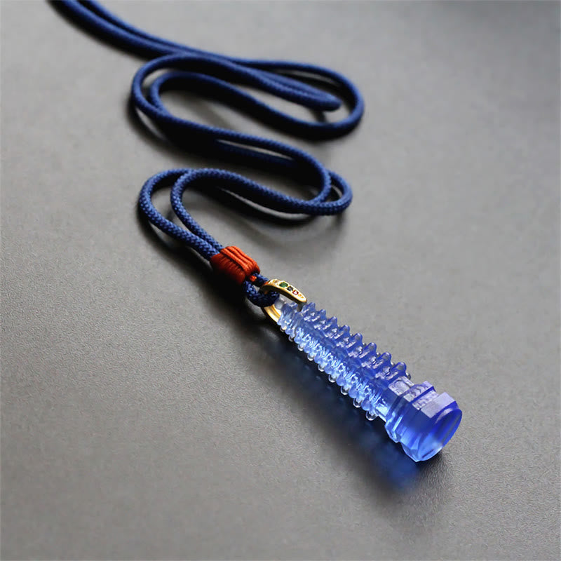 Liuli Ancient Pagoda Wisdom Necklace