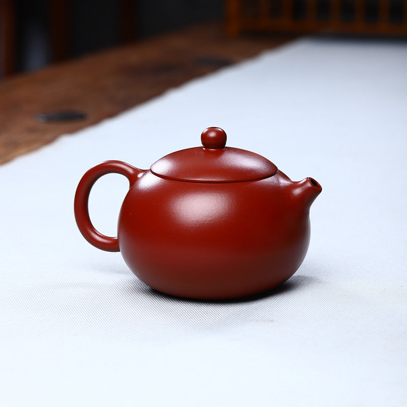 Vintage Xishi Teapot Purple Clay Kung Fu Teapot 240ml