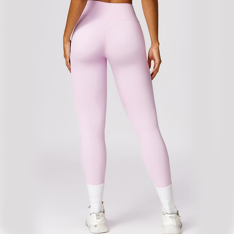 Women Short Sleeve T-Shirt Top High Waist Leggings Pants For Sports Yoga