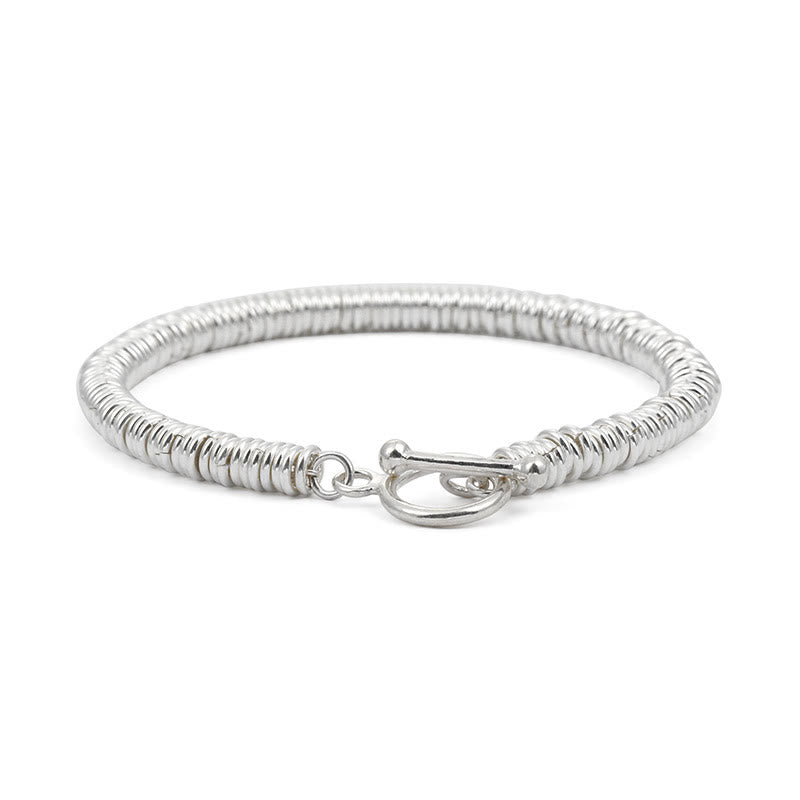 Simple Circle Pattern Design Luck Chain Bracelet