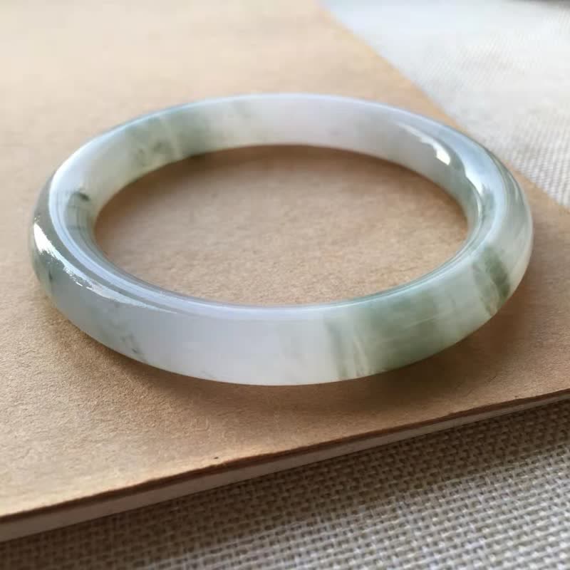 Authentic Jade Bangle Bracelet for Growth & New Beginnings