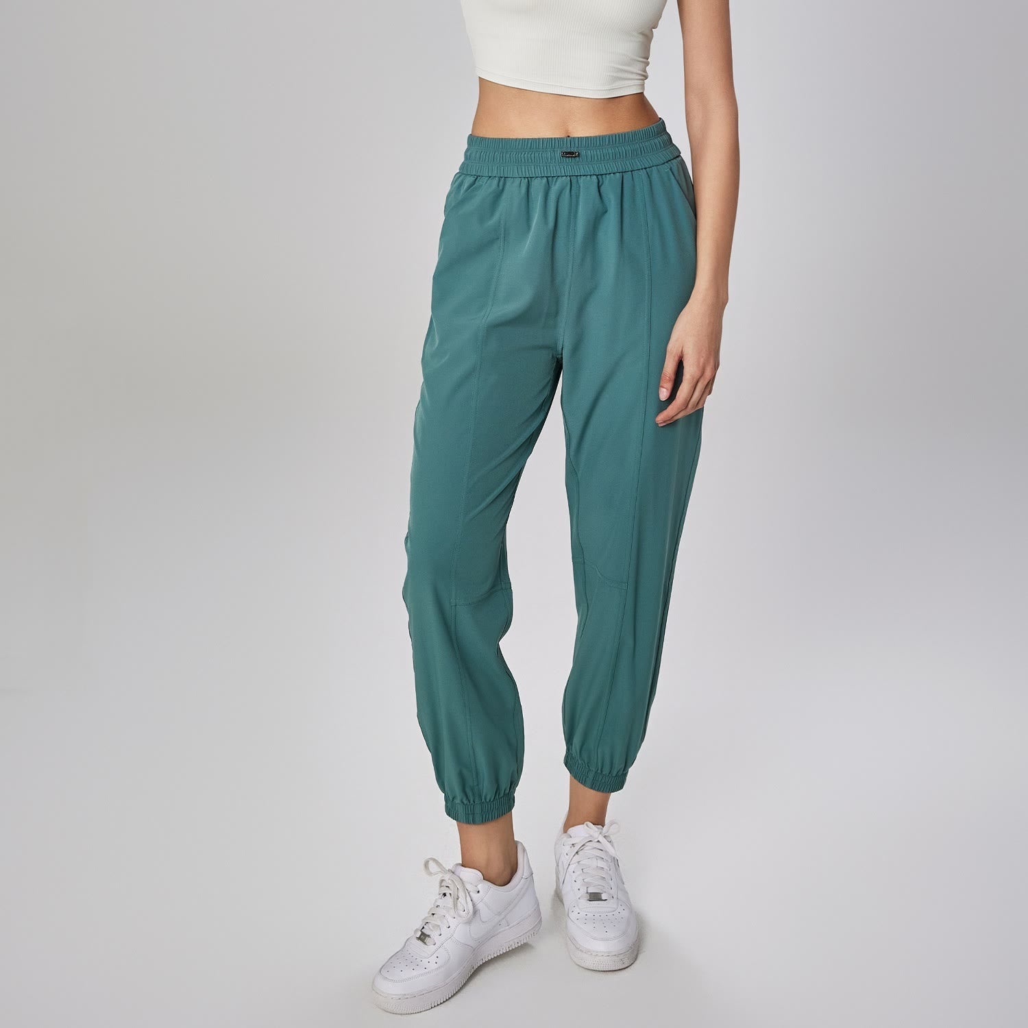 High Waist Fitness Yoga Sports Jogger Track Pants With Pockets Sweatpants