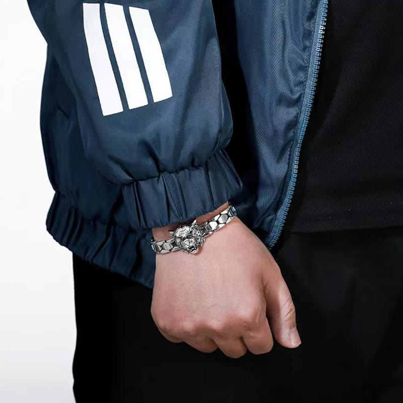 Tiger Head Design Healing Bracelet