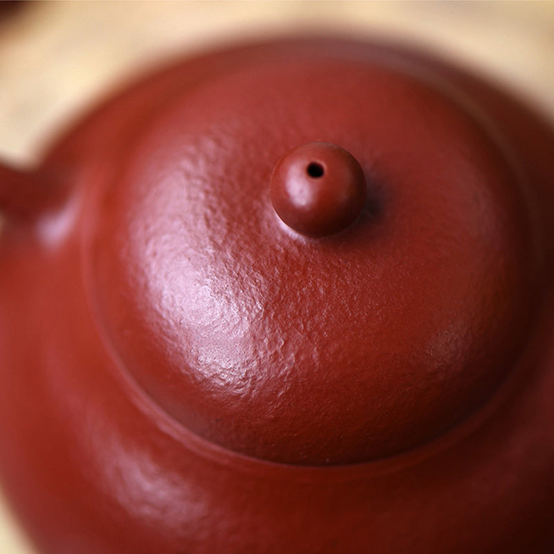 Yixing All Handmade Wen Dan Brown Purple Clay Kung Fu Teapot