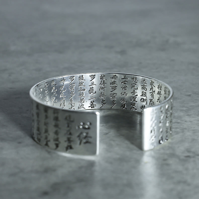 Tibetan Lotus White Copper Luck Bracelet