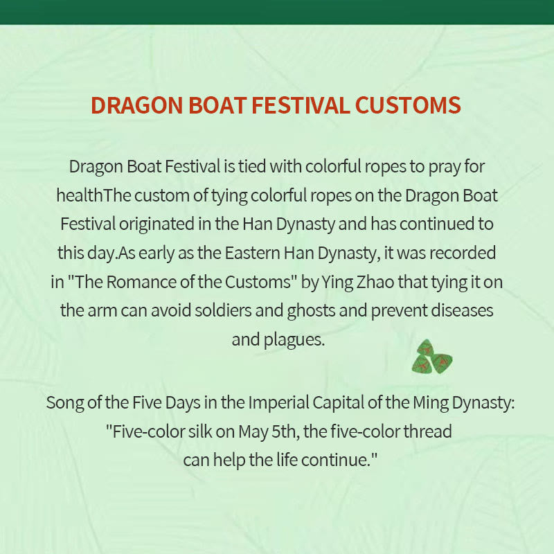 925 Sterling Silver Fu Character Zongzi Pattern Multicolored String Luck Handmade Braided Bracelet