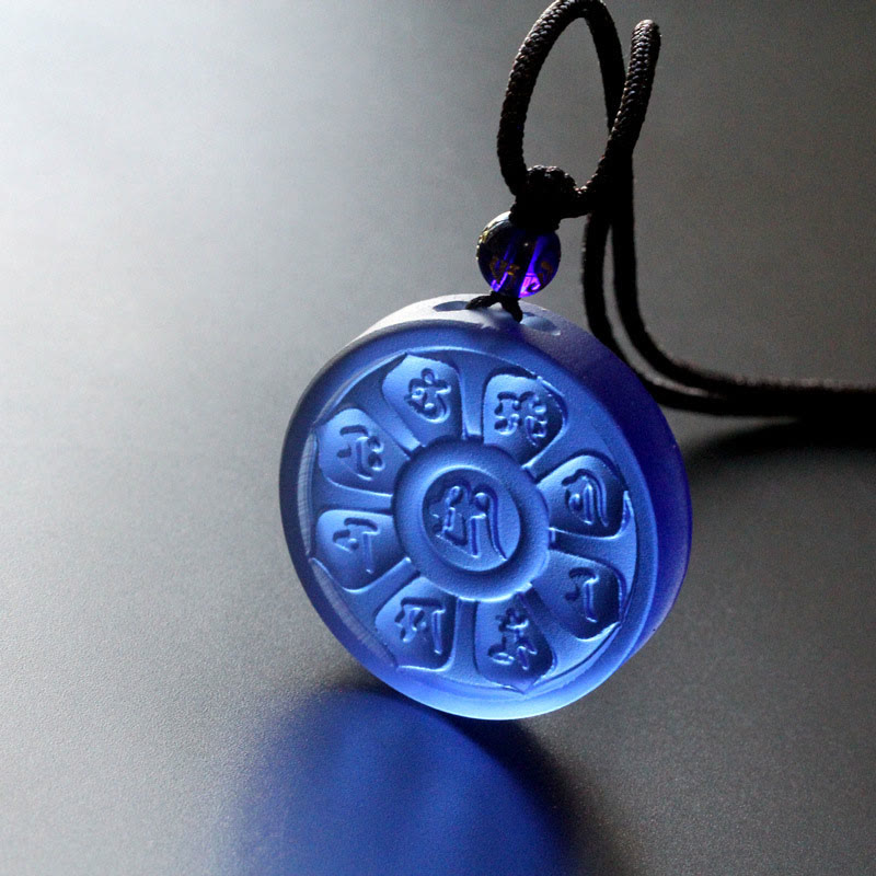 Liuli Manjusri Lotus Enlightenment Necklace