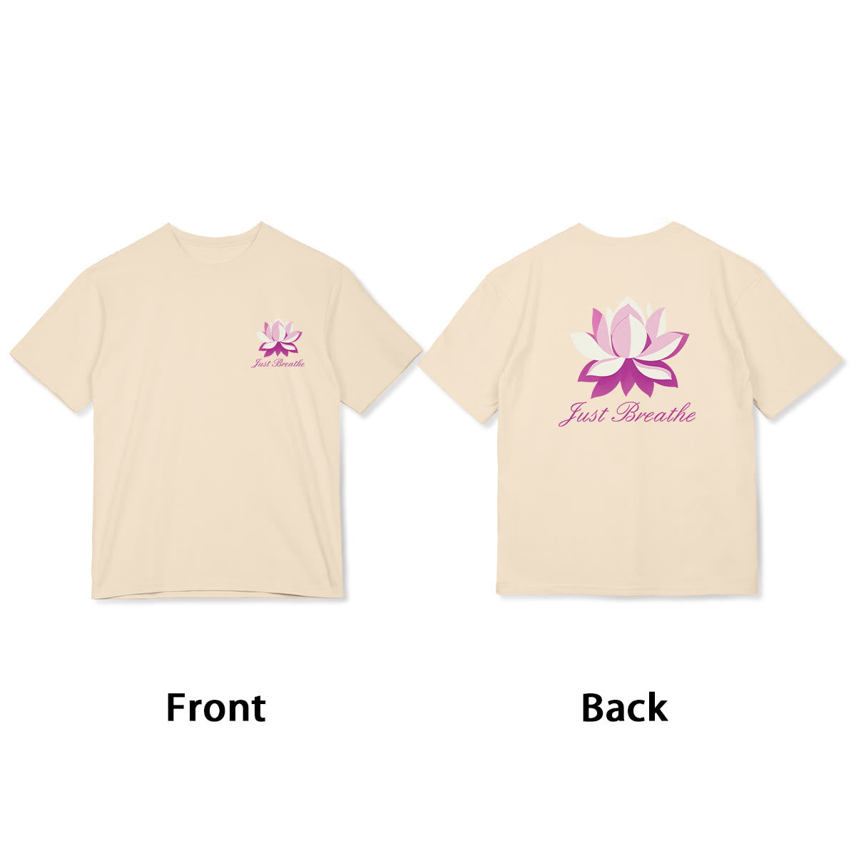 Lotus Just Breathe Tee T-shirt