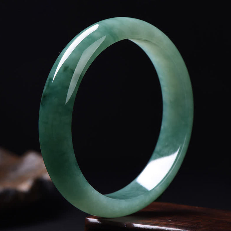 Jade Abundance Luck Healing Bangle Bracelet