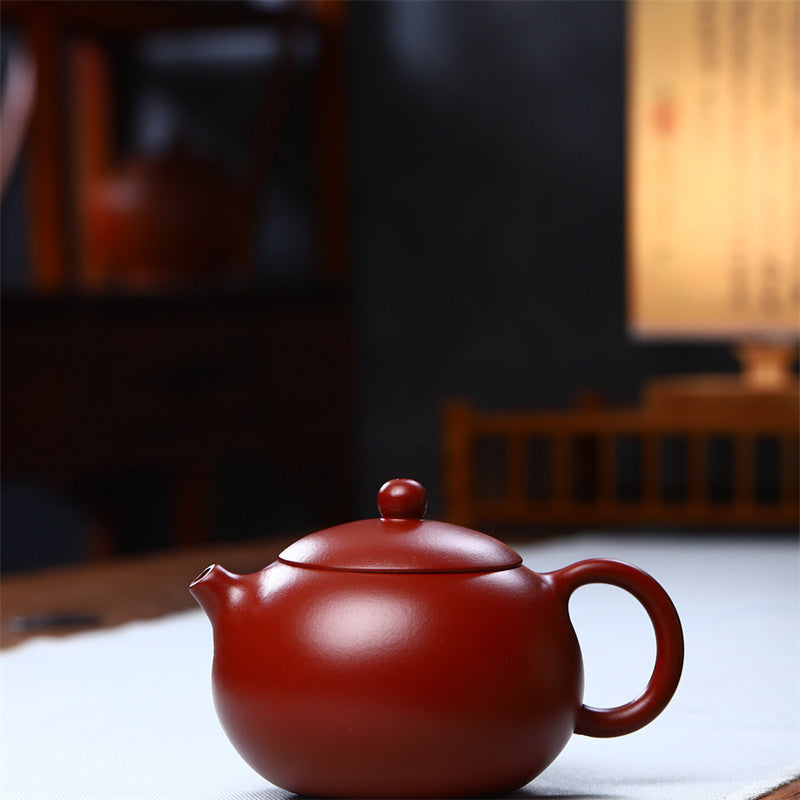 Vintage Xishi Teapot Purple Clay Kung Fu Teapot 240ml