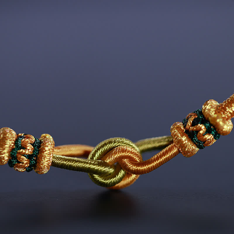 Handmade Braided Red String Knot Bracelet for Strength and Connection