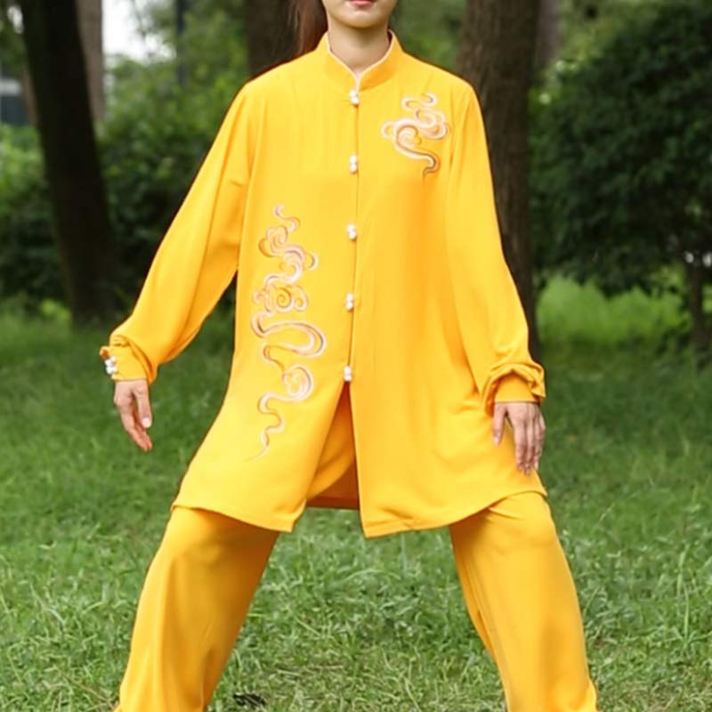 Handcrafted Breathable Unisex Meditation and Tai Chi Two-Piece Set