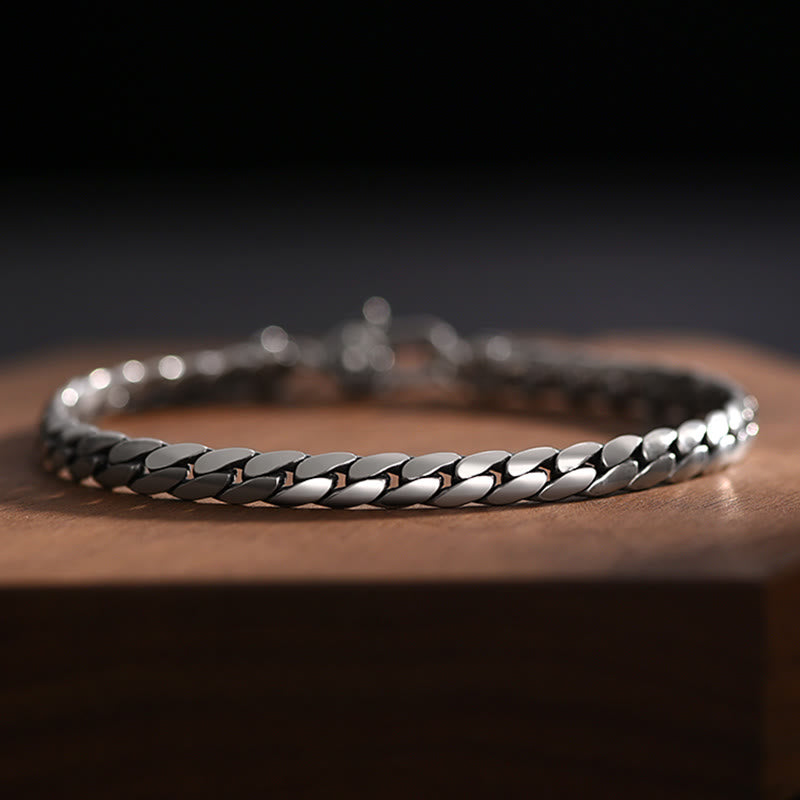 Double Dorje Vajra Strength Punk Copper Chain Bracelet Necklace