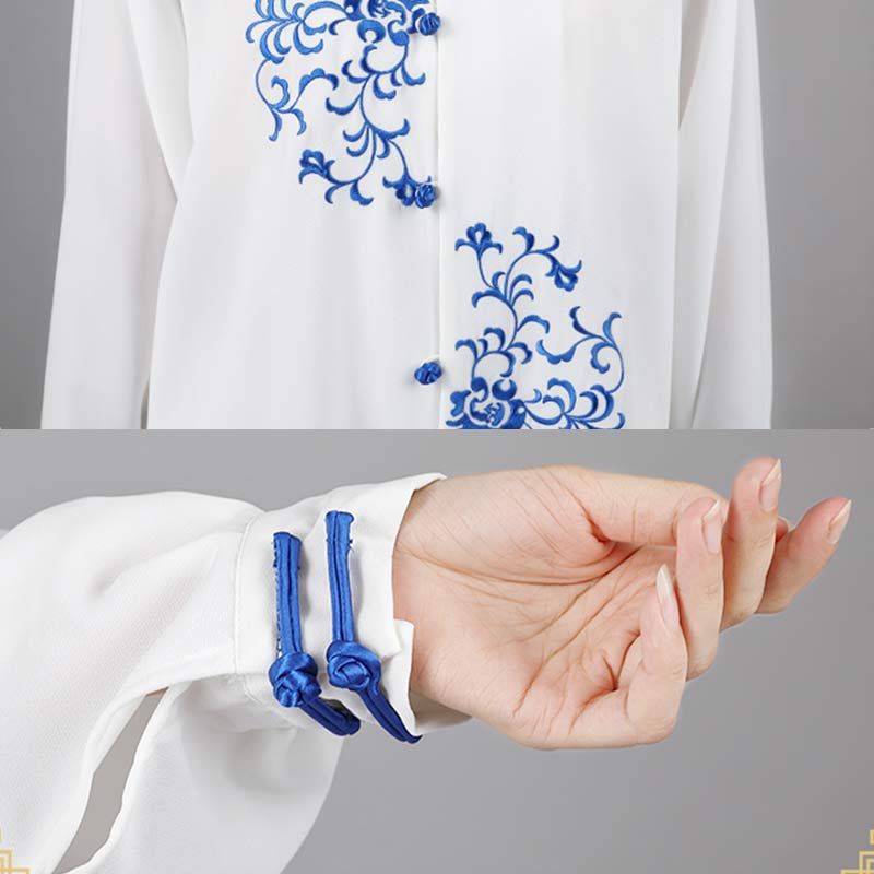 Breathable Unisex Two-Piece Meditation and Tai Chi Practice Uniform