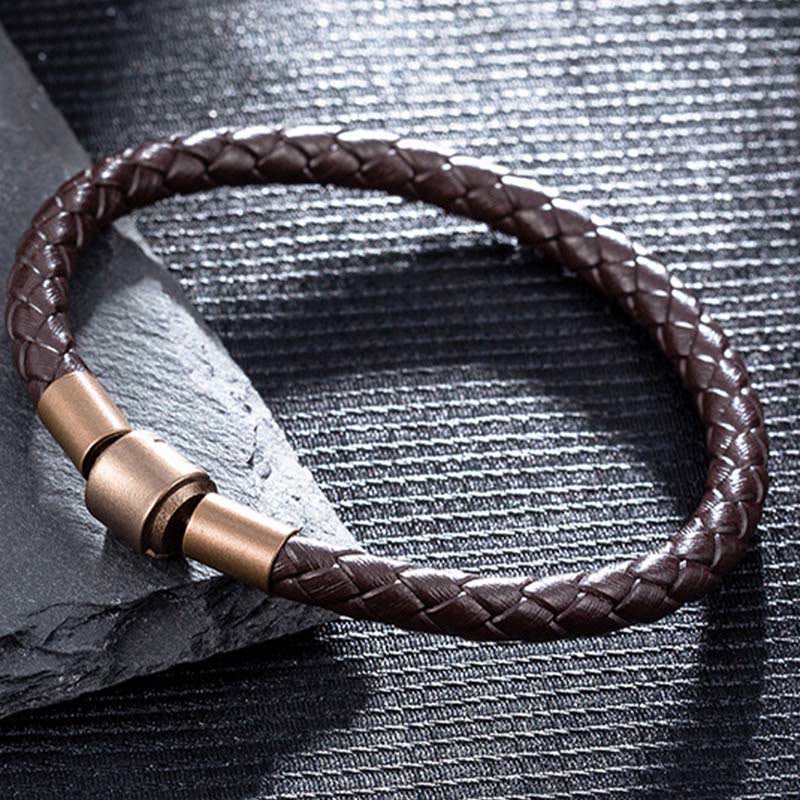 Vintage Leather Rope Luck Braid String Bracelet