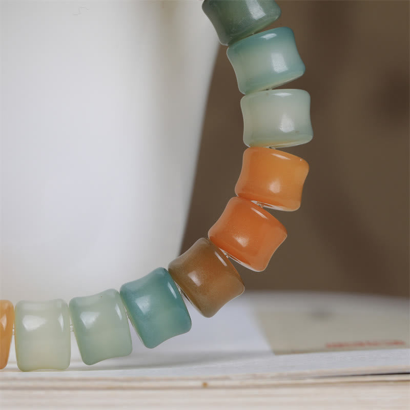 Colorful Bodhi Seed Cat Paw Wisdom Bracelet