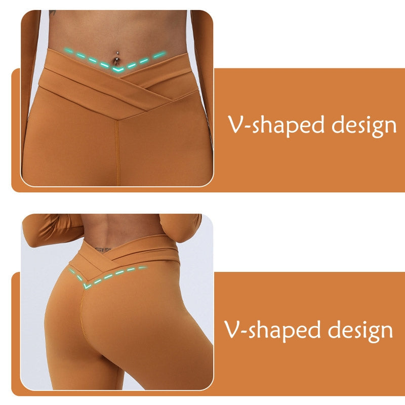 2Pcs Long Sleeve Backless Top Bra Leggings Pants Fitness Yoga Outfit Set
