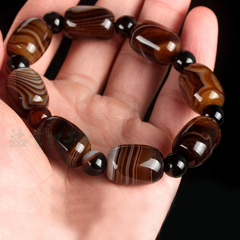 Natural Sardonyx Gemstone Resilience Bracelet