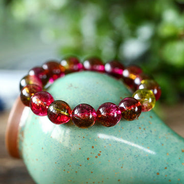 Natural Tourmaline Love Wisdom Bracelet