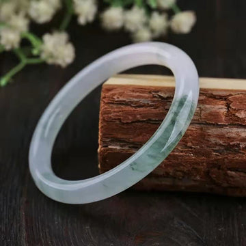 Authentic Jade Bangle Bracelet for Growth & New Beginnings