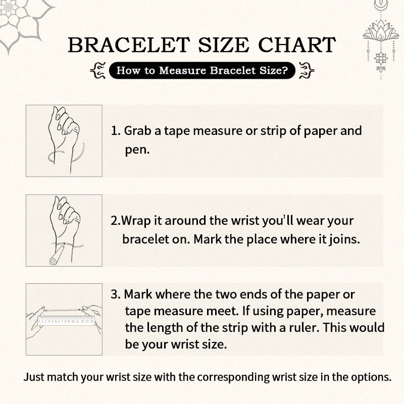 Vintage Patterns Engraved Healing Bracelet