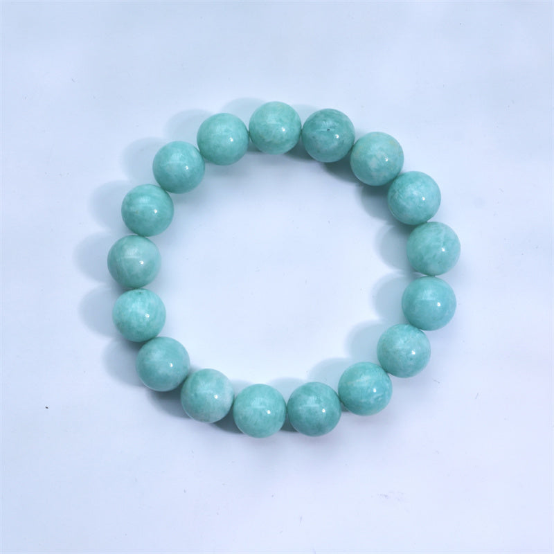 Natural Amazonite Beads Healing Confidence Bracelet