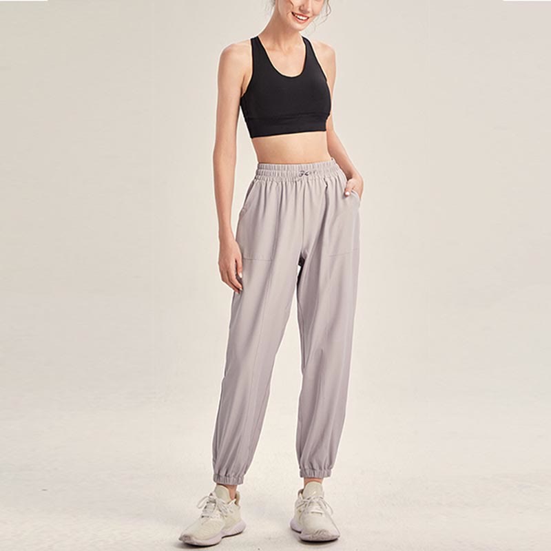 Fitness Yoga Sports Track Pants With Pockets
