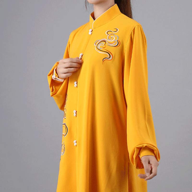 Handcrafted Breathable Unisex Meditation and Tai Chi Two-Piece Set