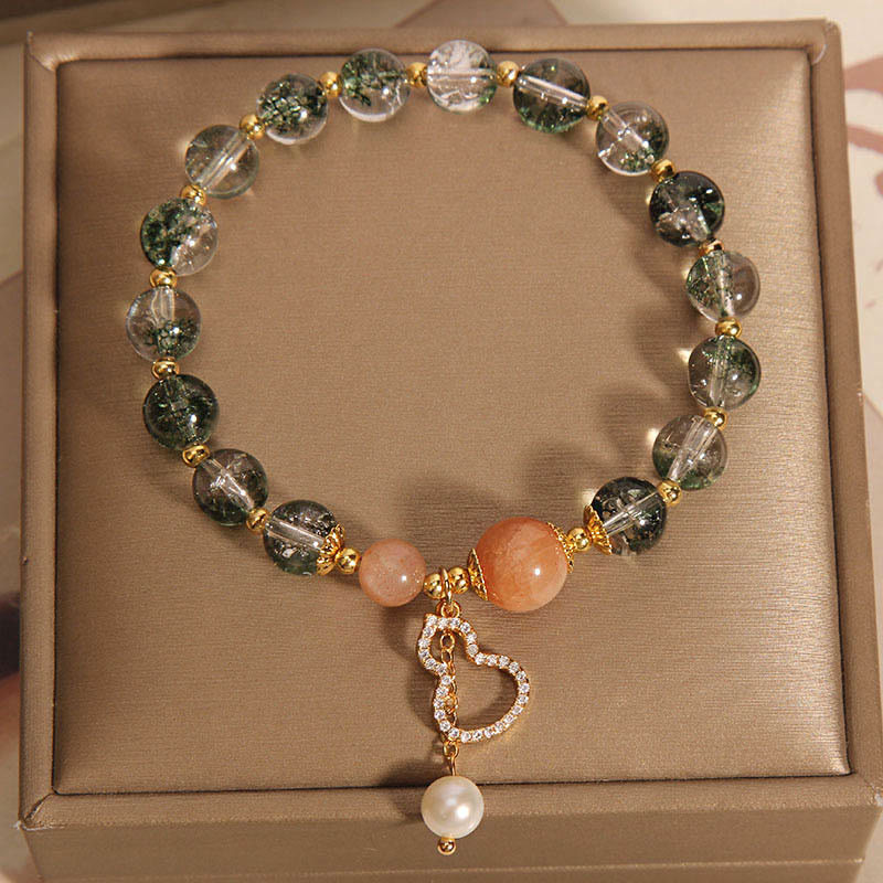 Green Phantom Gourd Charm Confidence Bracelet