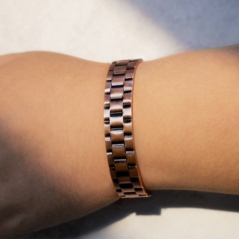 Vintage Copper Balance Cuff Bracelet