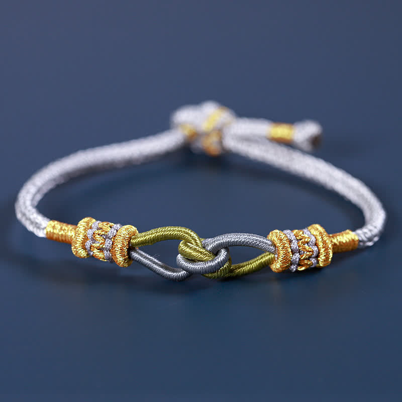 Handmade Braided Red String Knot Bracelet for Strength and Connection