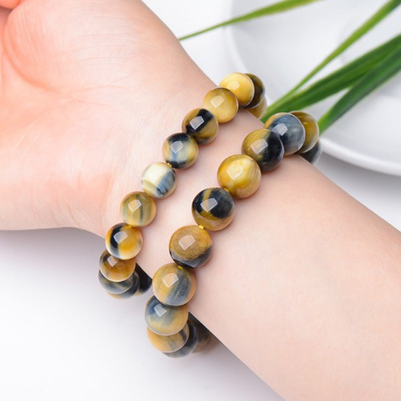Tiger Eye Protection Courage Strength Bracelet