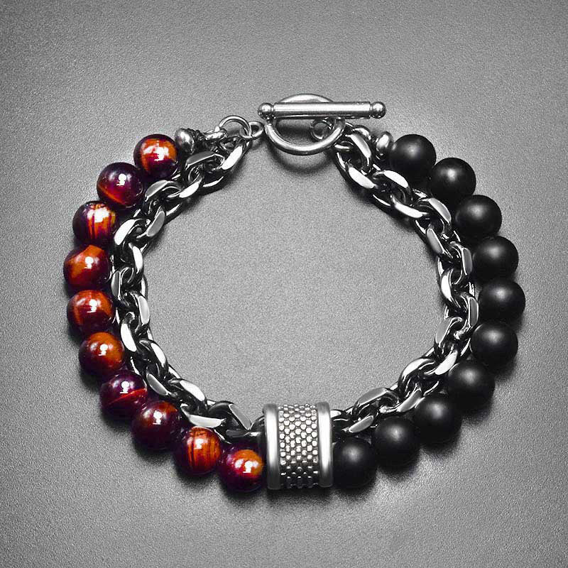 Natural Tiger Eye Lazurite Protection Bracelet