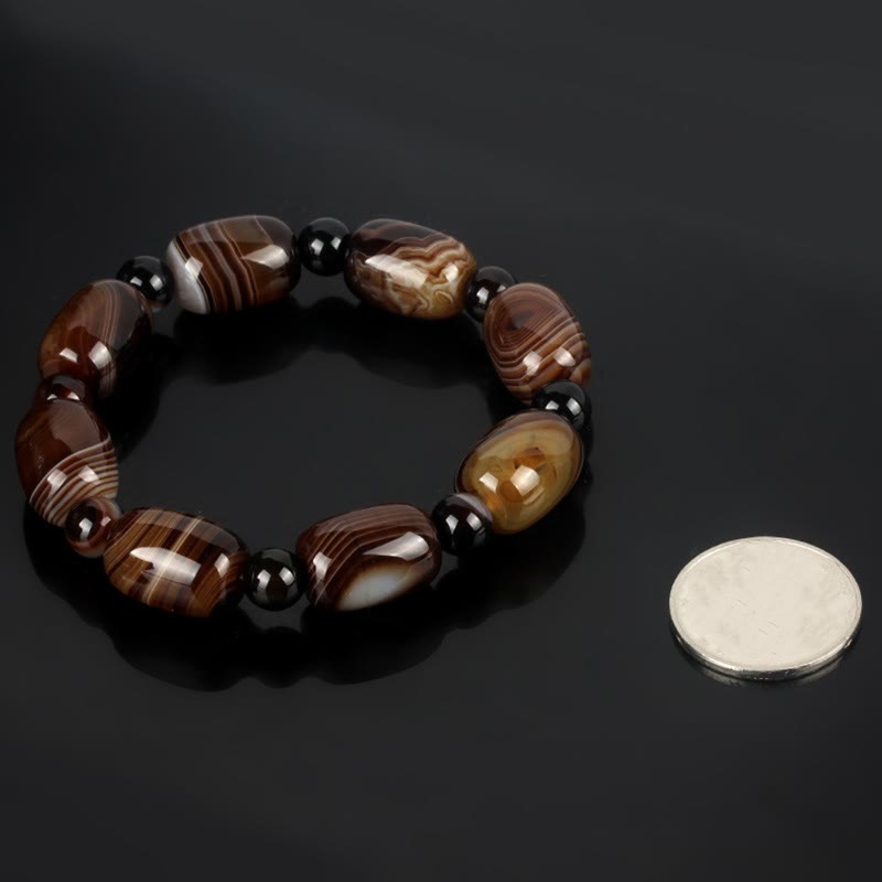 Natural Sardonyx Gemstone Resilience Bracelet
