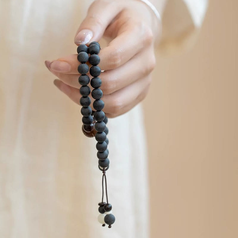 Tibetan Double Layer Cypress Bodhi Lotus Healing Bracelet