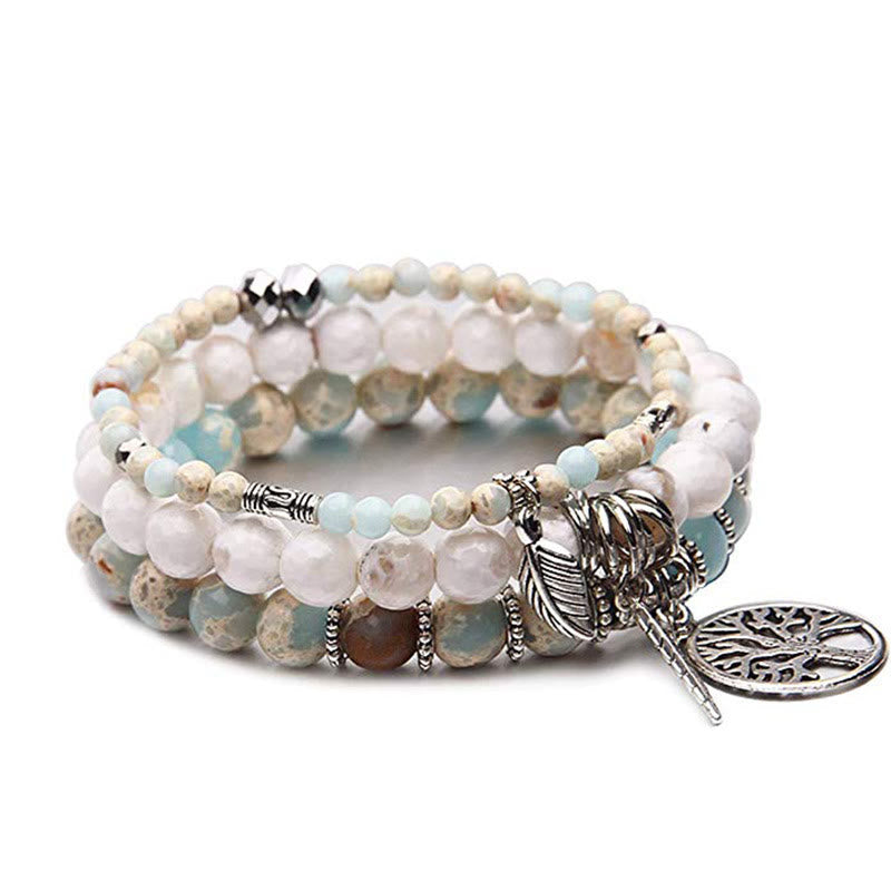 Tree Of Life Turquoise Balance Bracelet