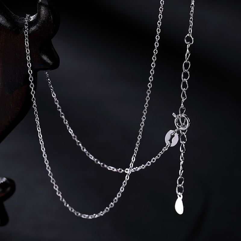 Zen Cairn Labradorite Various Crystals Calm Pendant Necklace